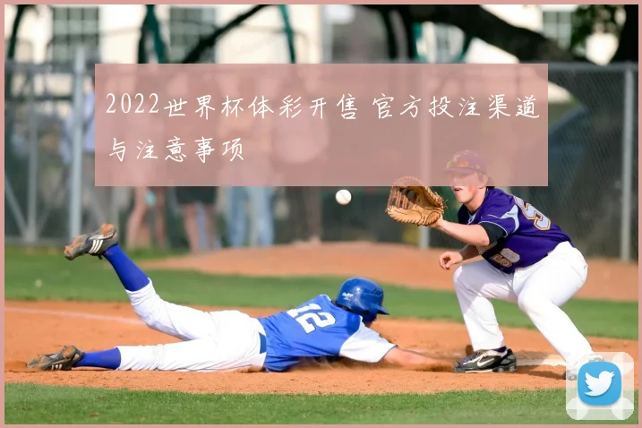 2022世界杯体彩开售 官方投注渠道与注意事项